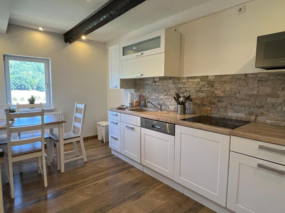 Saechsische-Schweiz-Ferienhaus-Wohnung-1-Mit-Elbblick-Sauna-Und-Kamin 柯尼希施泰因易北 外观 照片