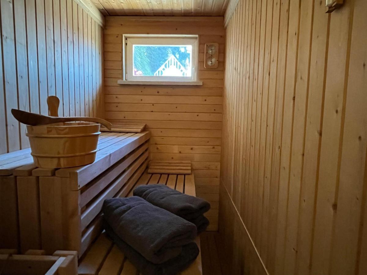 Saechsische-Schweiz-Ferienhaus-Wohnung-1-Mit-Elbblick-Sauna-Und-Kamin 柯尼希施泰因易北 外观 照片